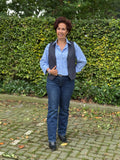 VERA JO Gilet blauw