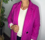 Boucle jas Roze