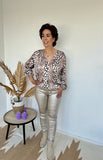 Blouse Loes bruin
