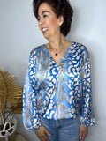 Blouse Loes blauw